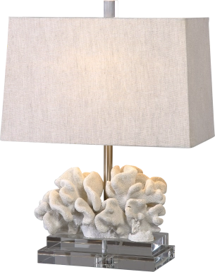 Ada Shores Ivory Lamp