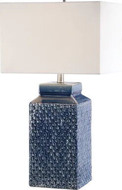 Diane Drive Blue Lamp