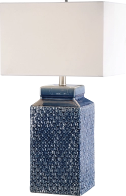 Diane Drive Blue Lamp