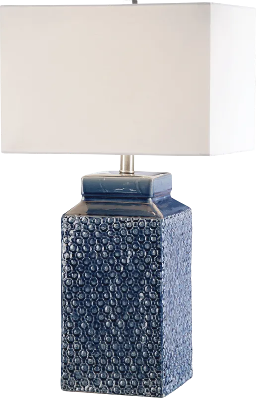 Diane Drive Blue Lamp