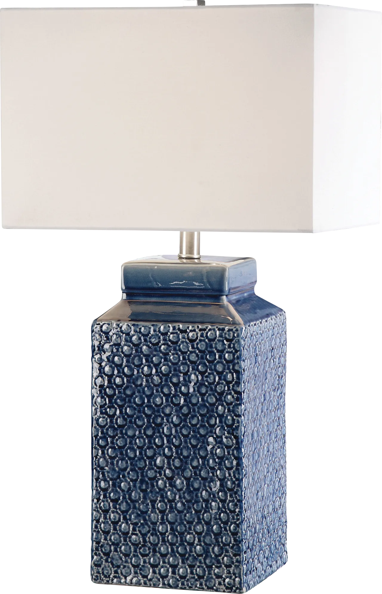 Diane Drive Blue Lamp - Image 1
