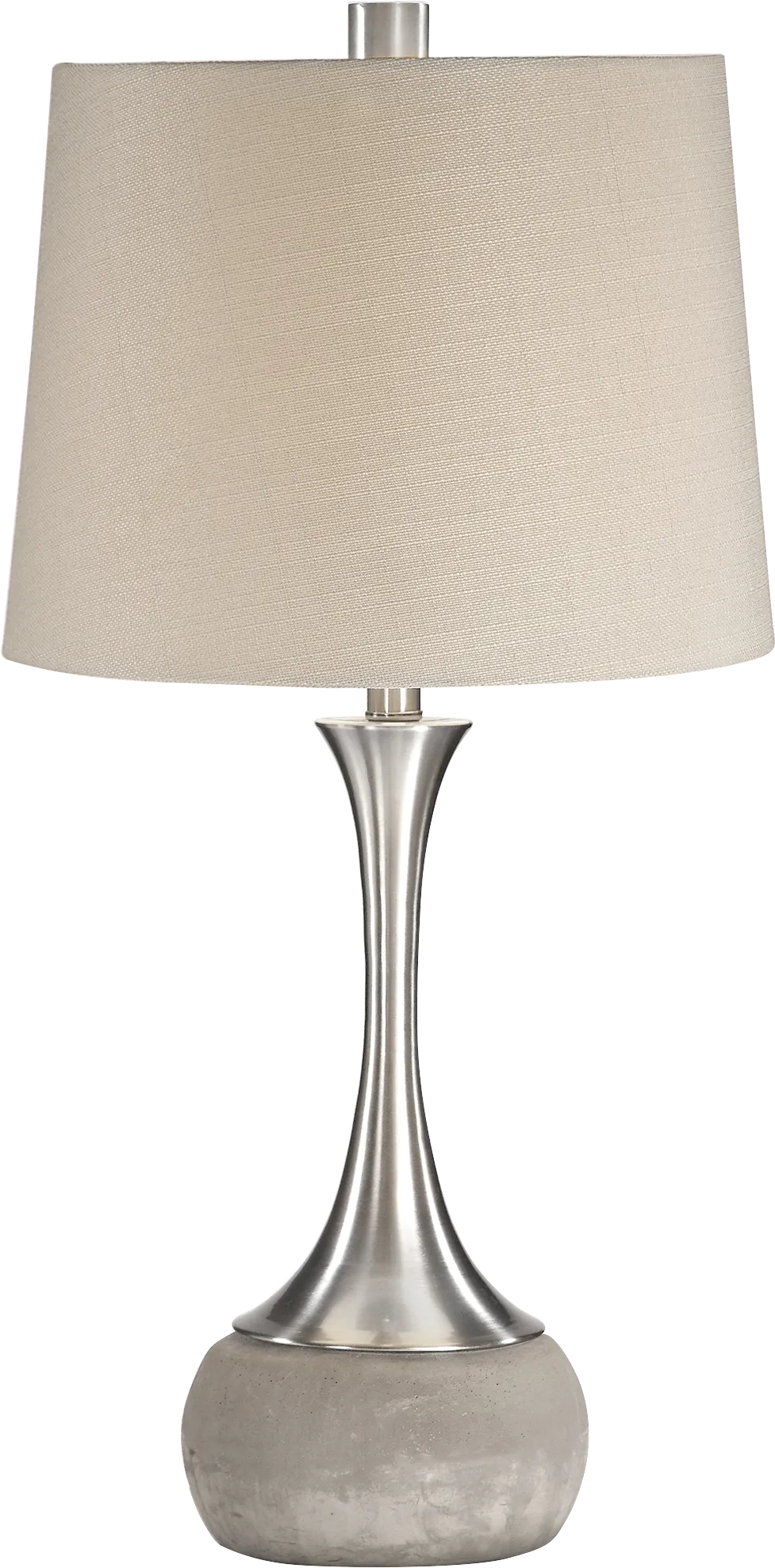 Debora Trail Nickel Lamp - Image 1