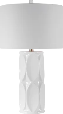 Synder Street White Lamp