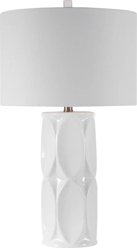 Synder Street White Lamp