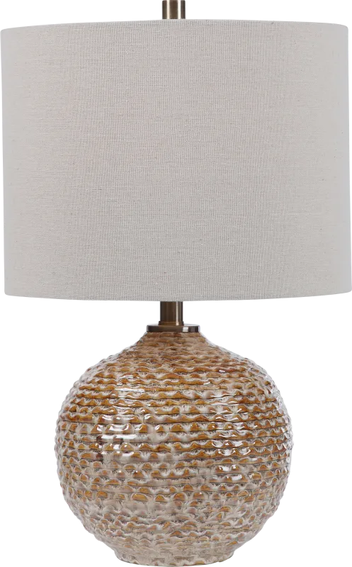 Banner Court Brown Lamp