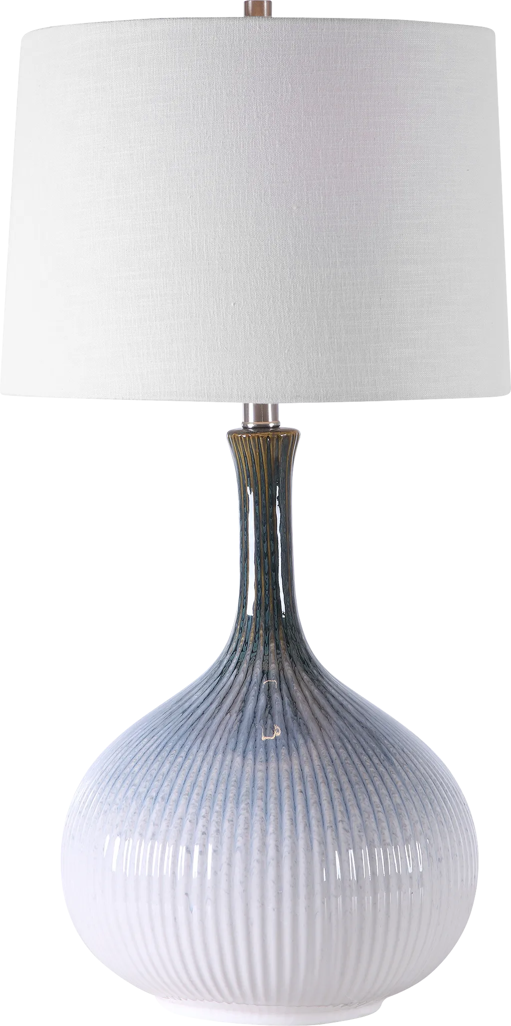 Kalie Boulevard Blue Lamp - Image 1