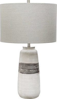 Actinia Point White Lamp