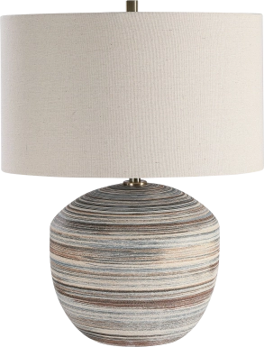 Cahill Circle Brown Lamp