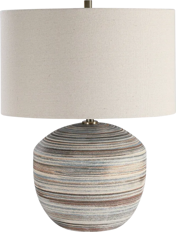 Cahill Circle Brown Lamp