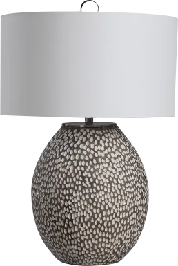 Burnett Court Gray Lamp