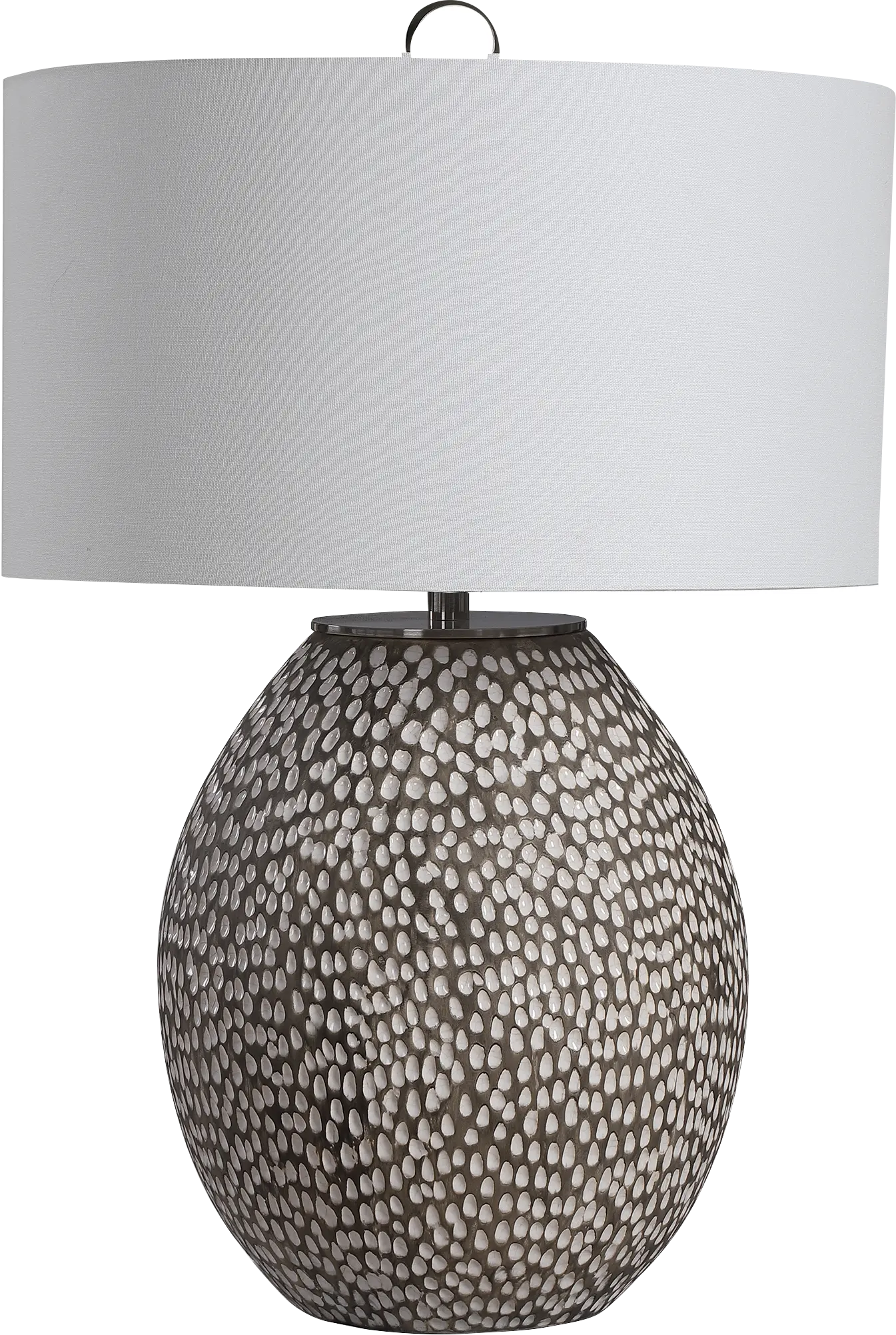 Burnett Court Gray Lamp