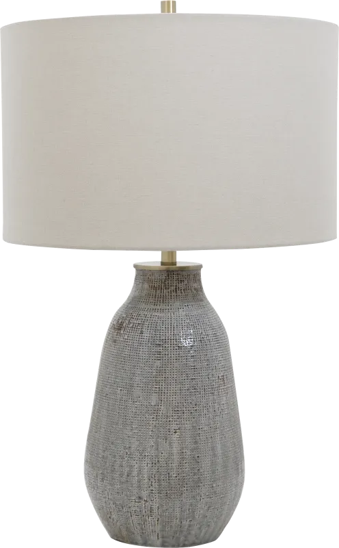 Fatima Place Gray Lamp