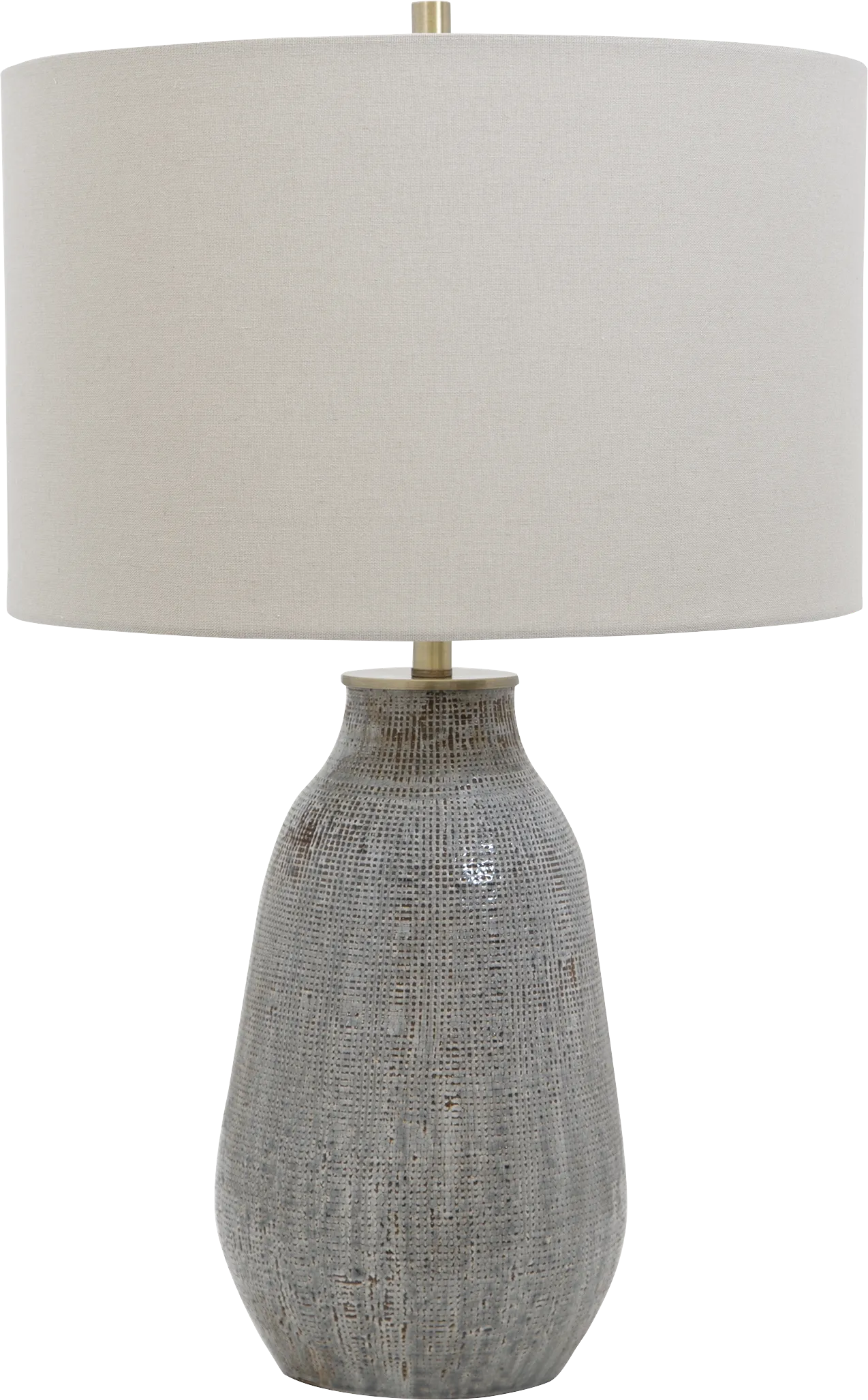 Fatima Place Gray Lamp - Image 1