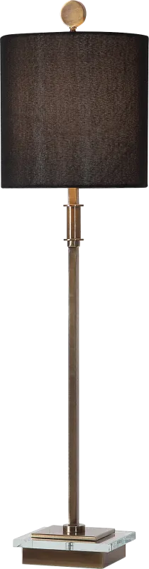 Gabriel Circle Brass Lamp