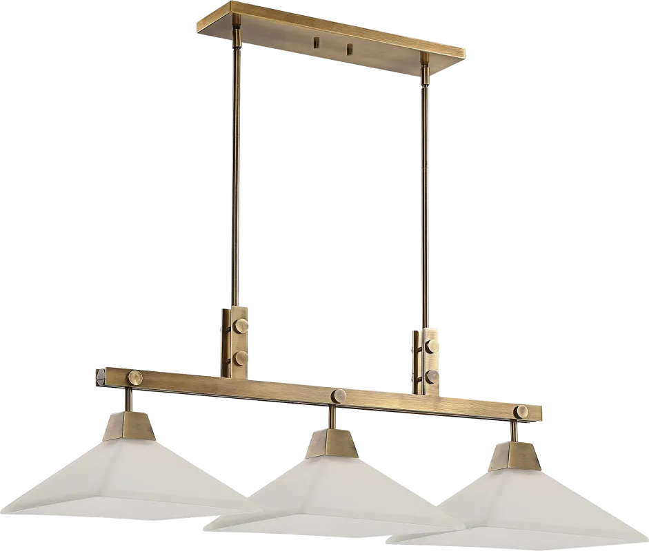 Caira Drive Brass Chandelier