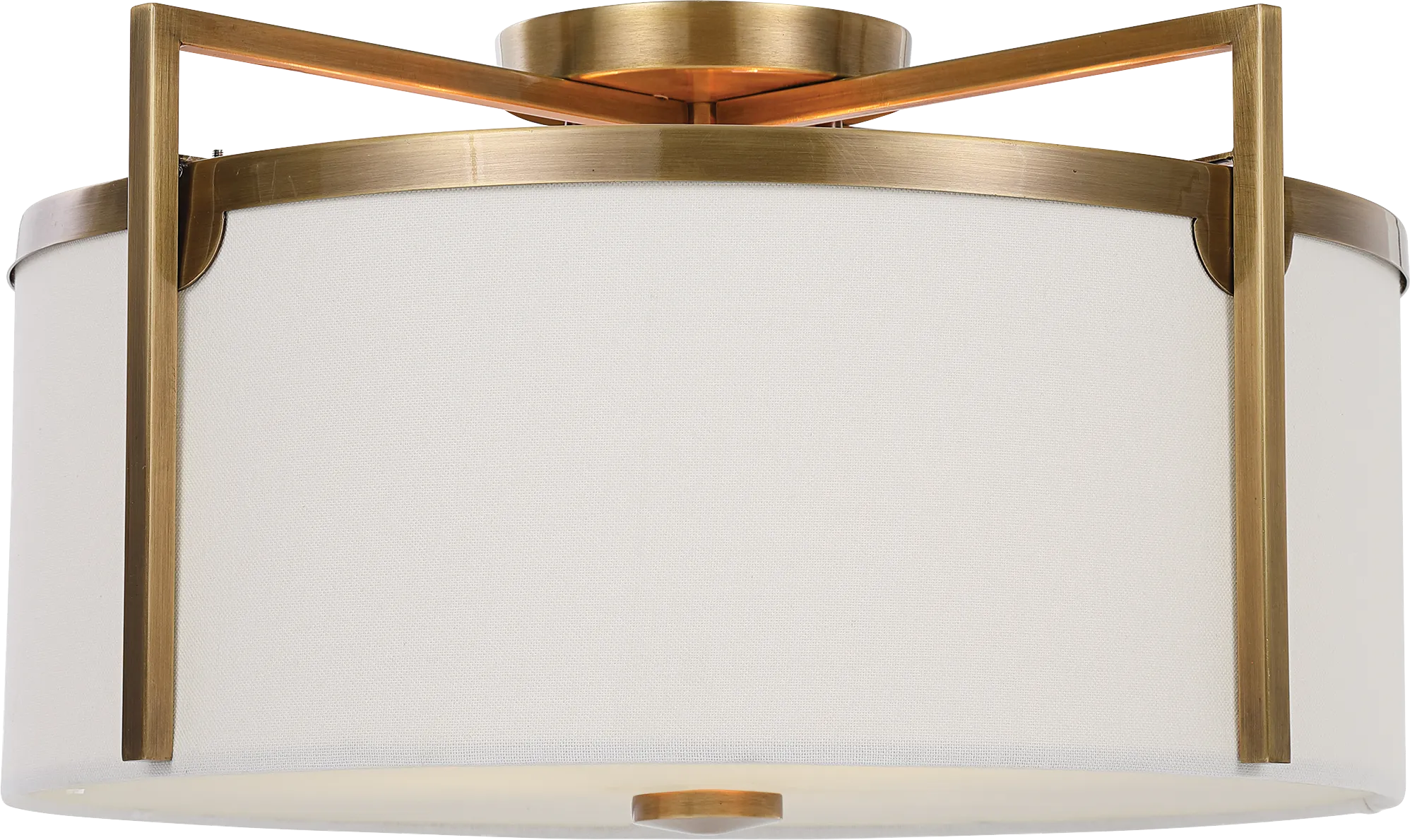 Bruno Way Brass Chandelier