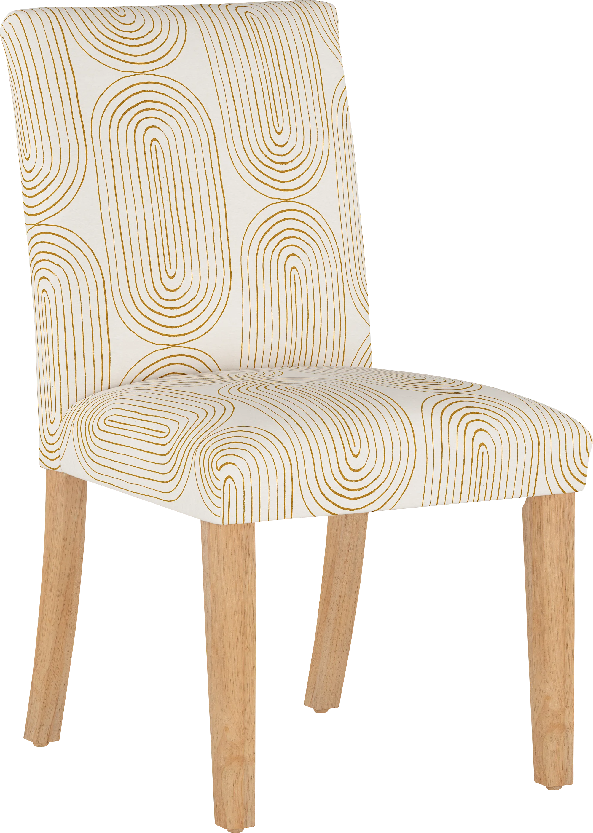 Golden Rust White Side Chair - Thumbnail - Image 1