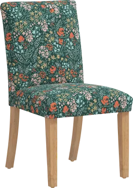Florestina Green Side Chair