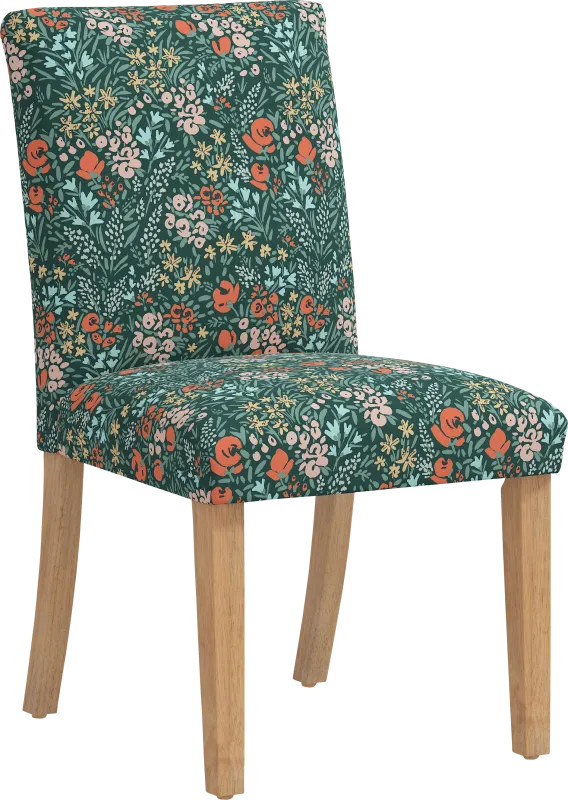 Florestina Green Side Chair