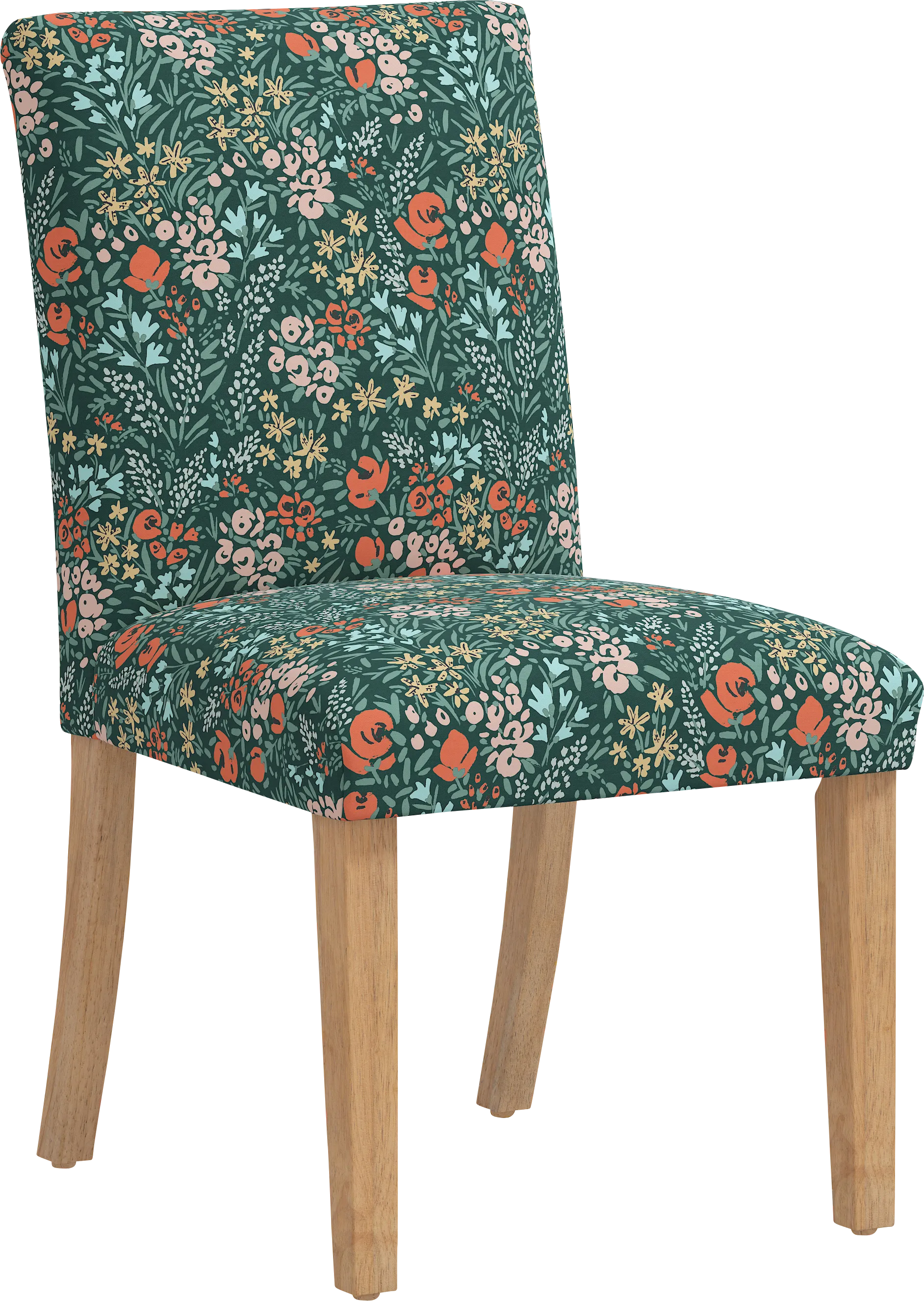 Florestina Green Side Chair - Image 1