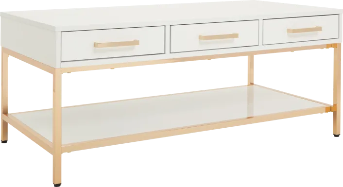 Altrissa White Cocktail Table