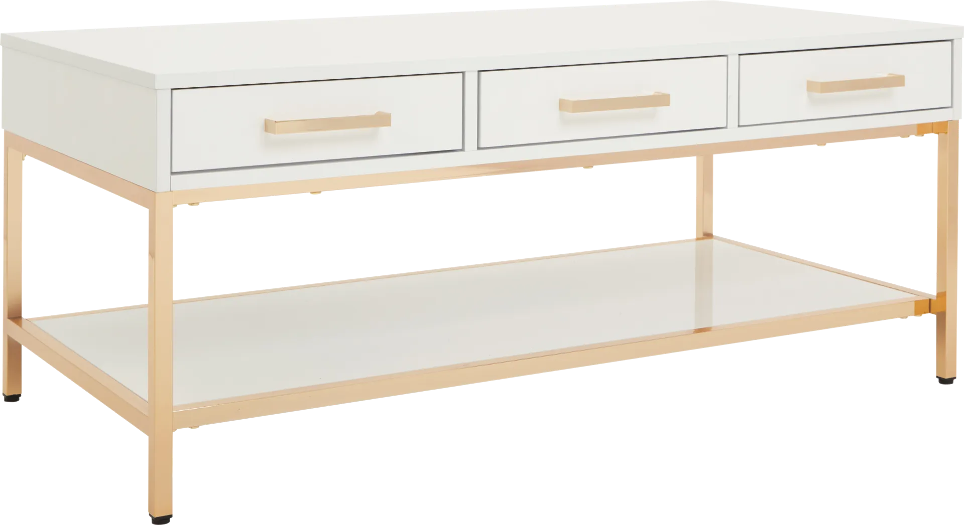 Altrissa White Cocktail Table - Image 1