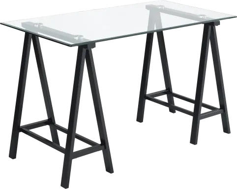 Lymenta Black Desk