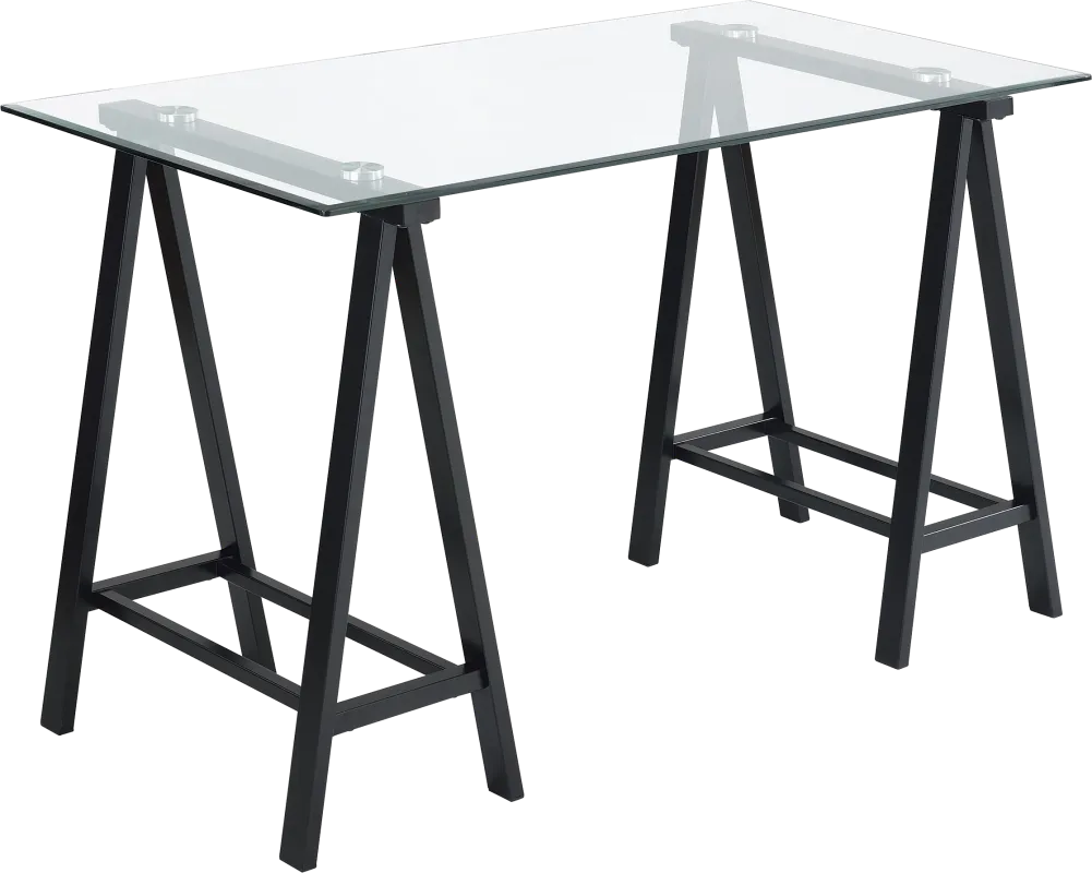 Lymenta Black Desk