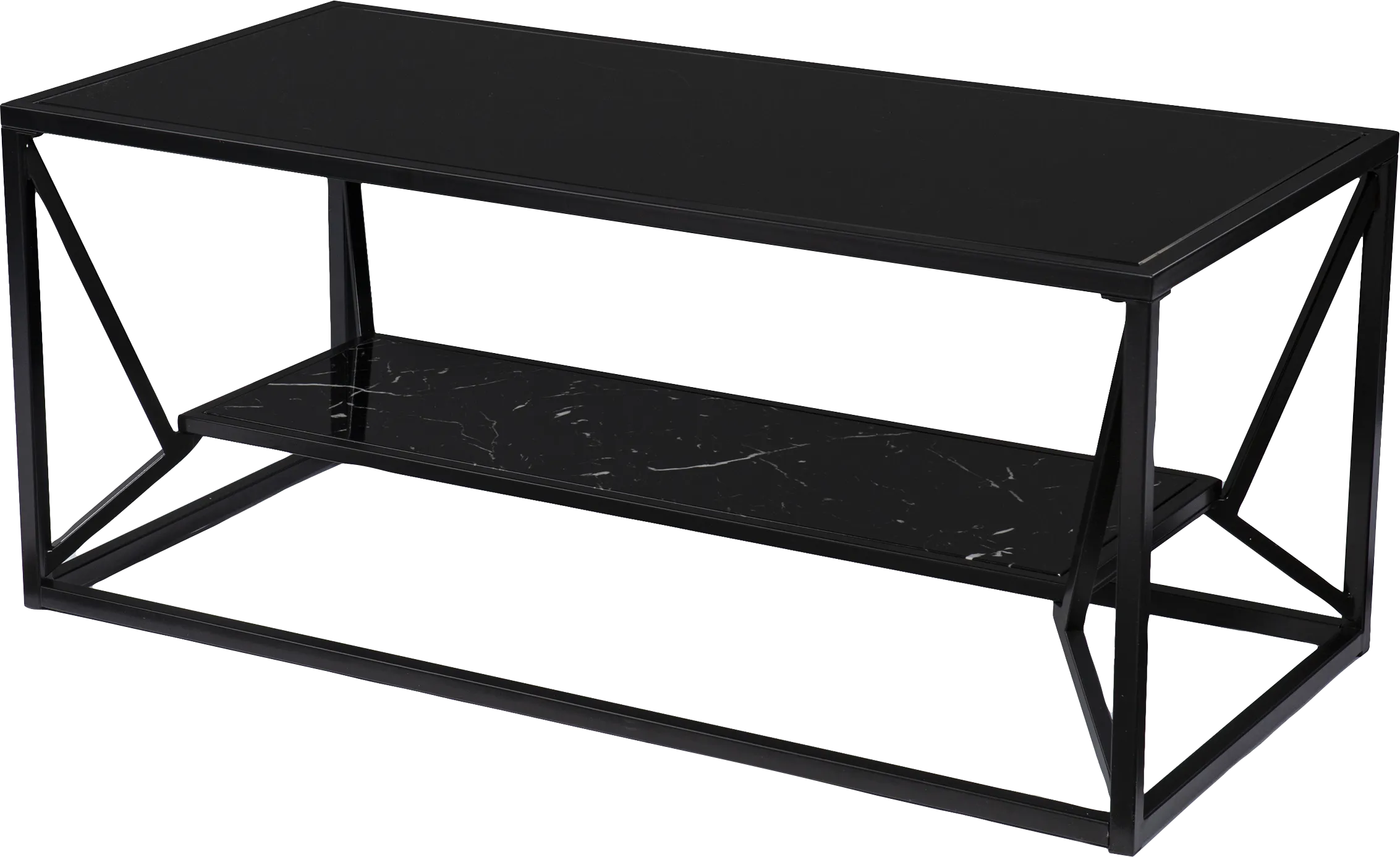 Longspur Black Cocktail Table