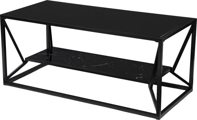 Longspur Black Cocktail Table