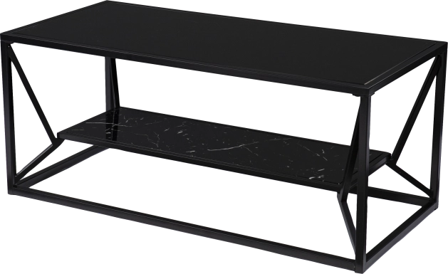 Longspur Black Cocktail Table