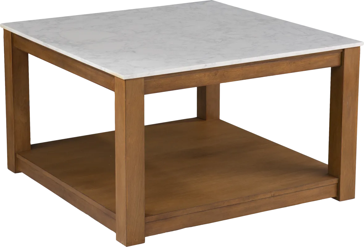 Flamevine White Cocktail Table