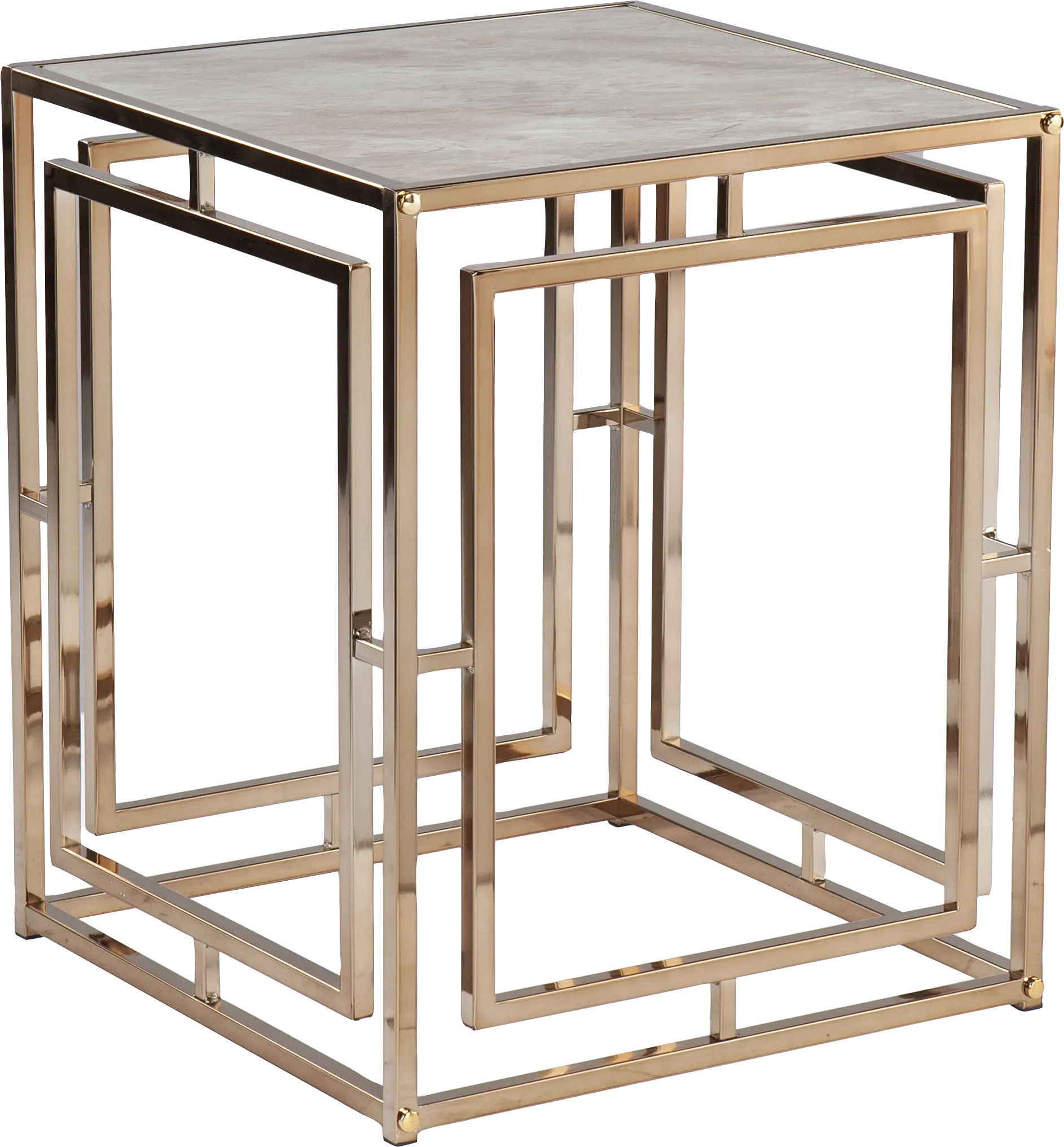 Kayview Gold End Table