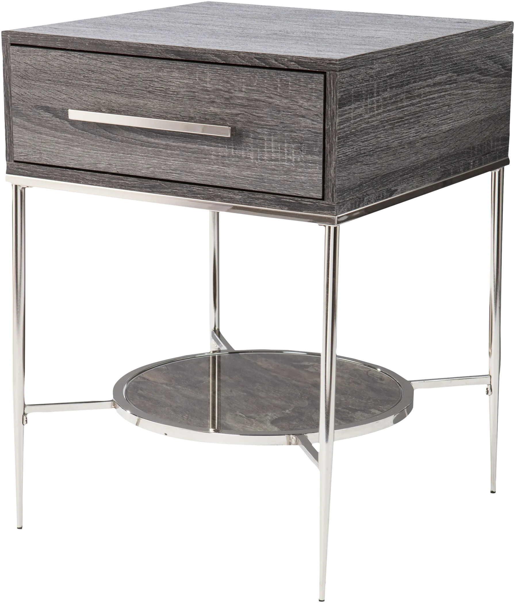 Lampwick Black Accent Table - Thumbnail - Image 1