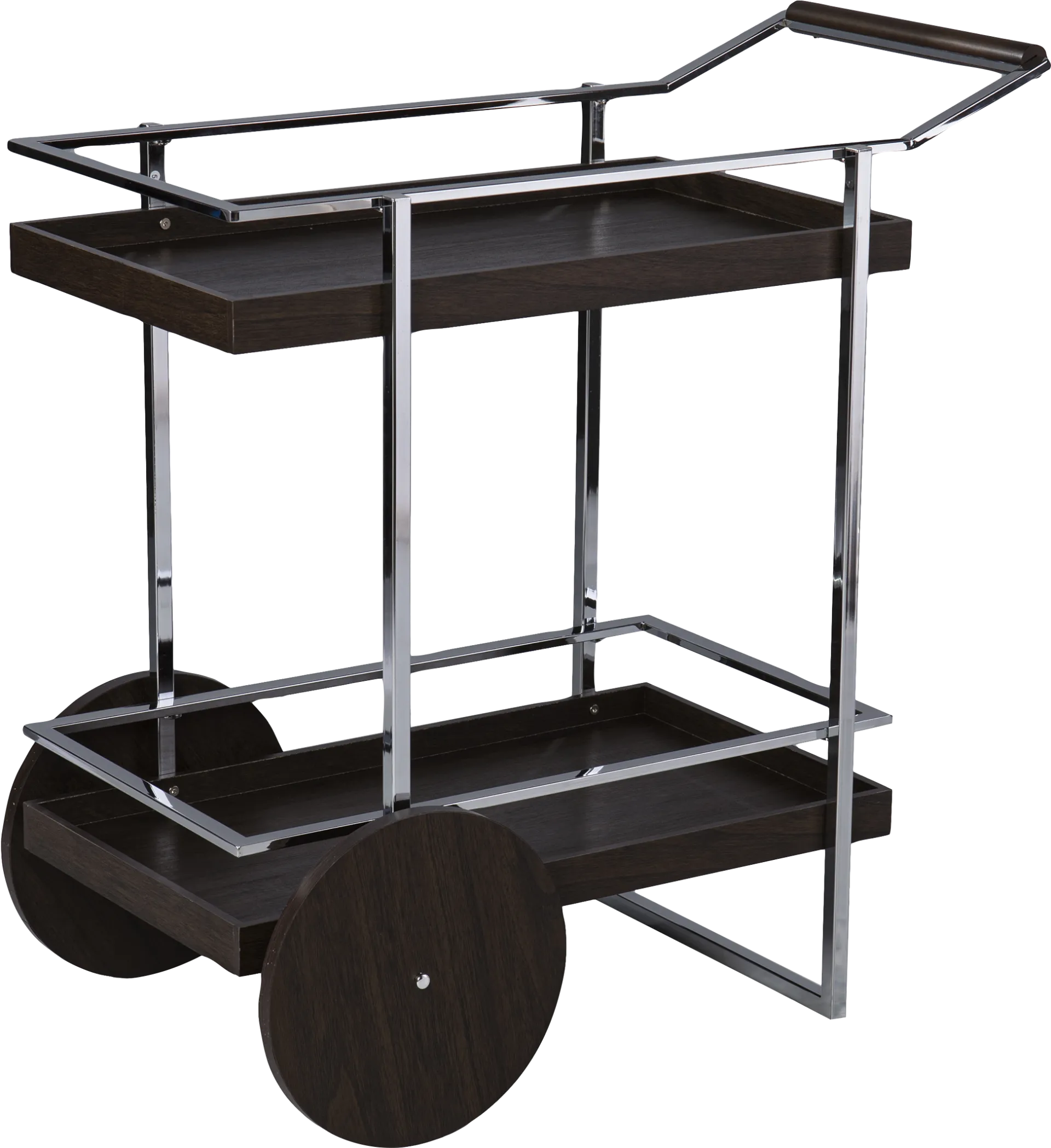 Latteridge Brown Bar Cart - Image 1