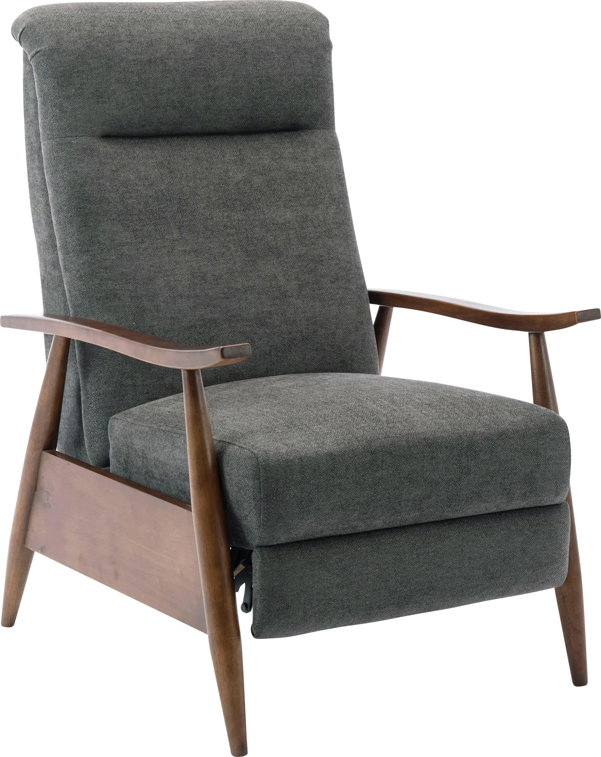 Orcut Charcoal Push Back Recliner