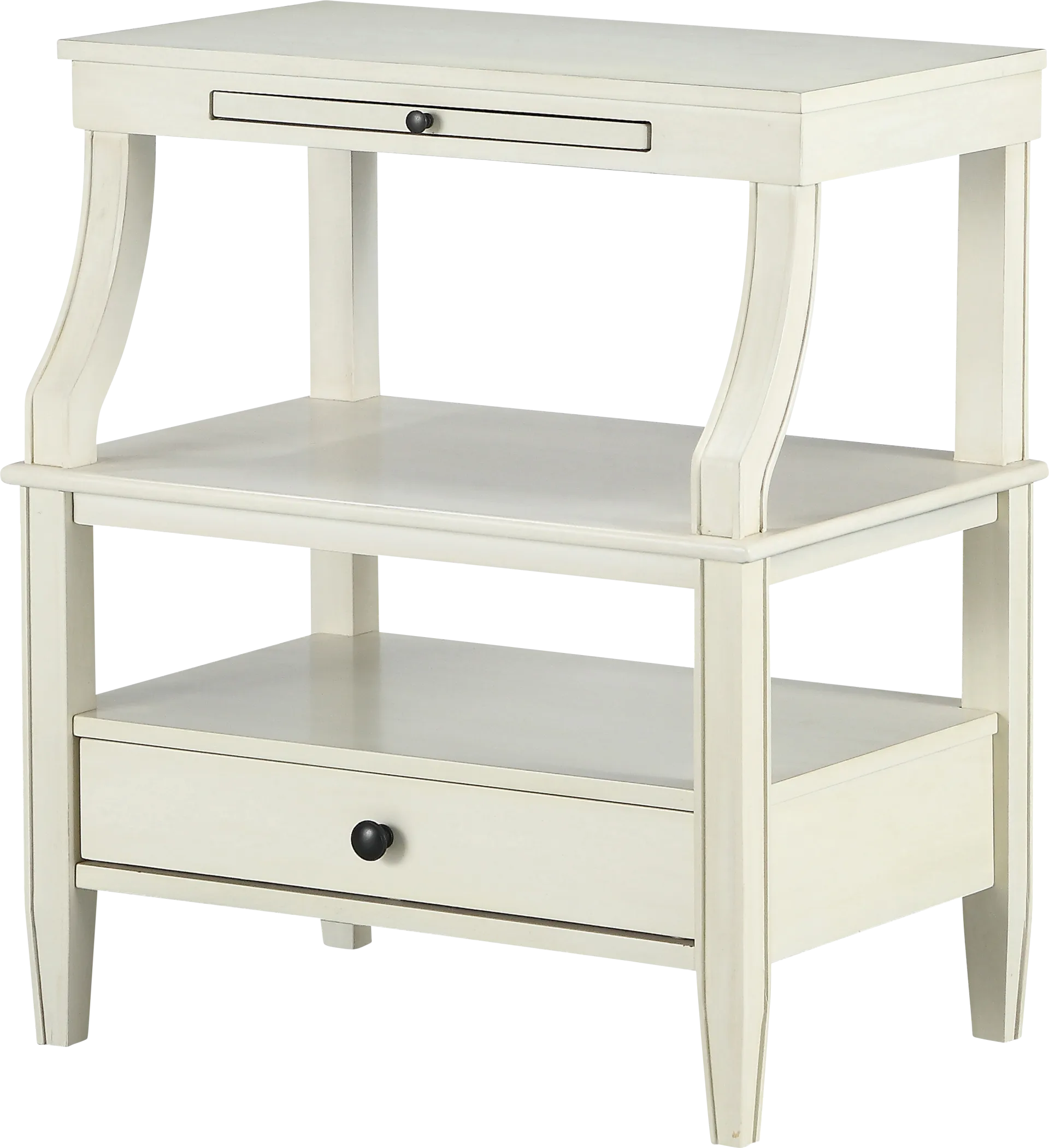 Creekglen White End Table - Image 1