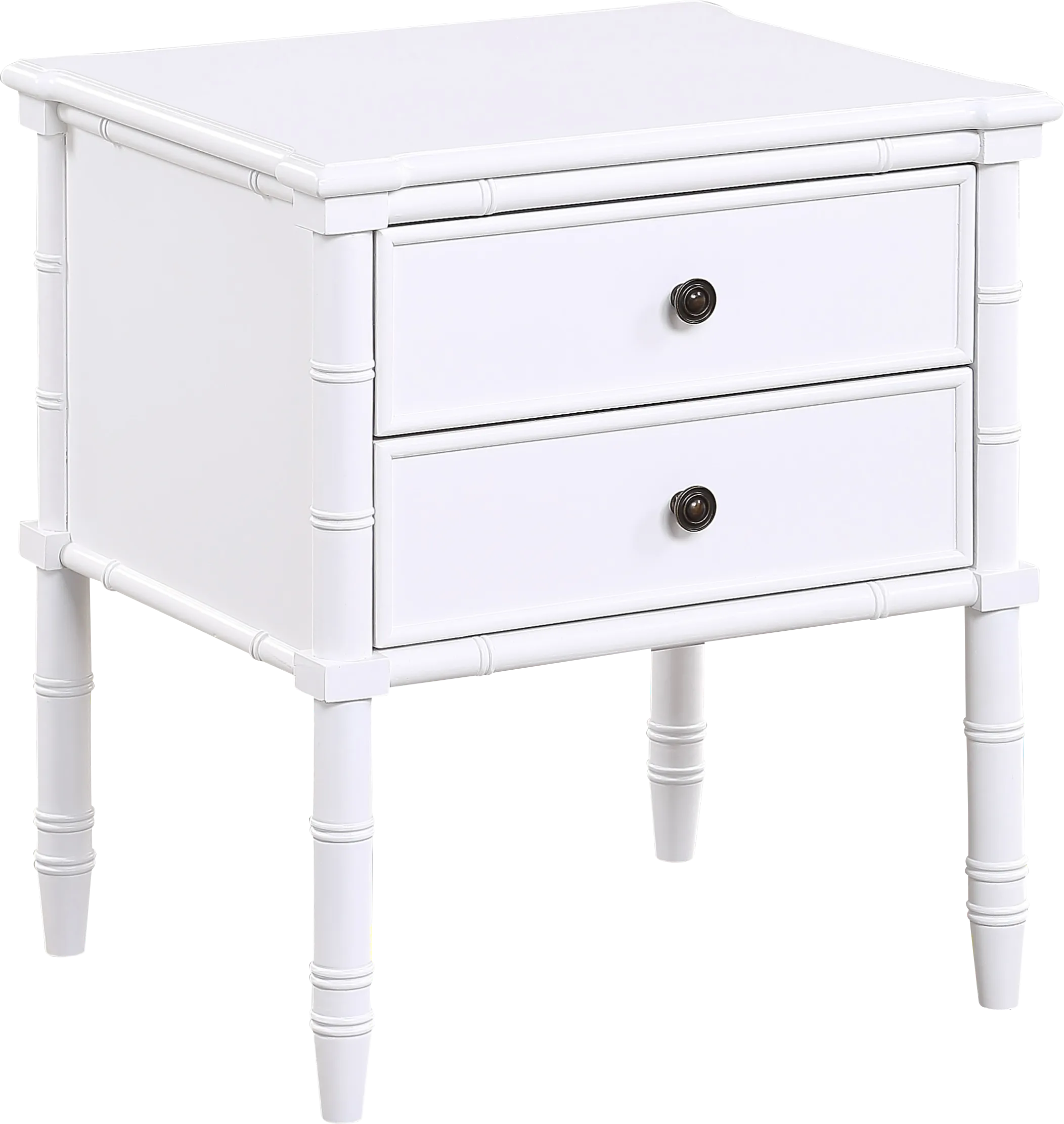 Glennford White End Table - Thumbnail - Image 1