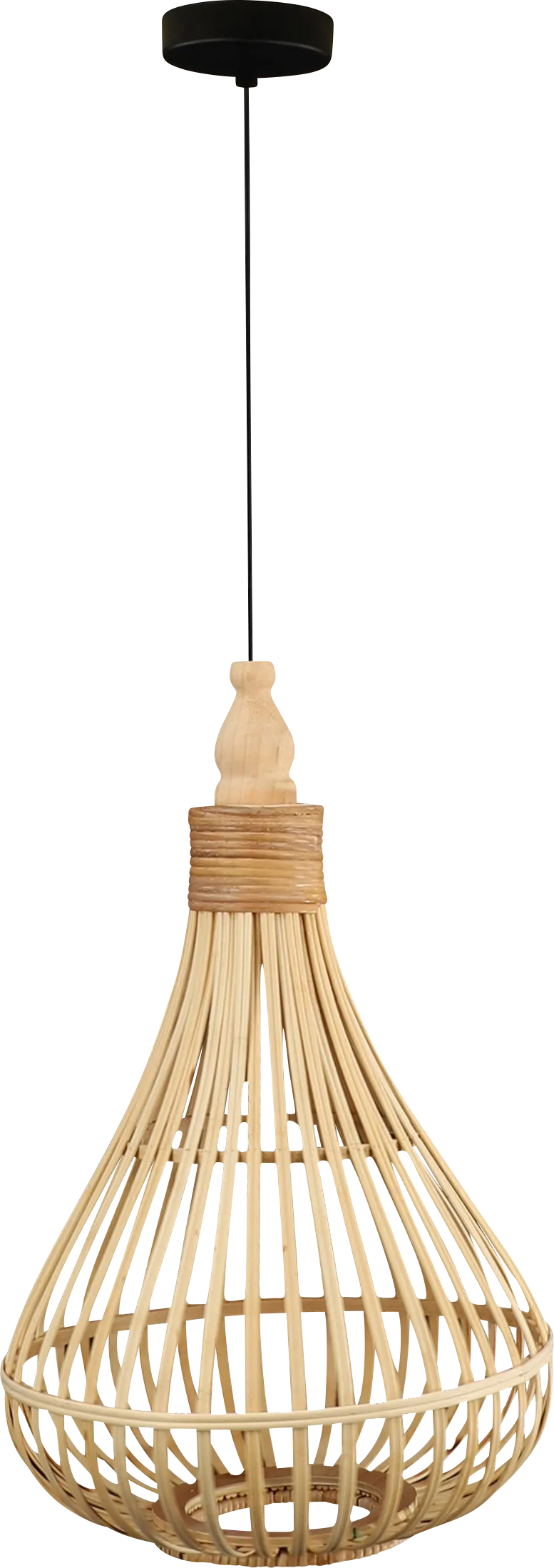 Leah Lane Wood Pendant - Image 1