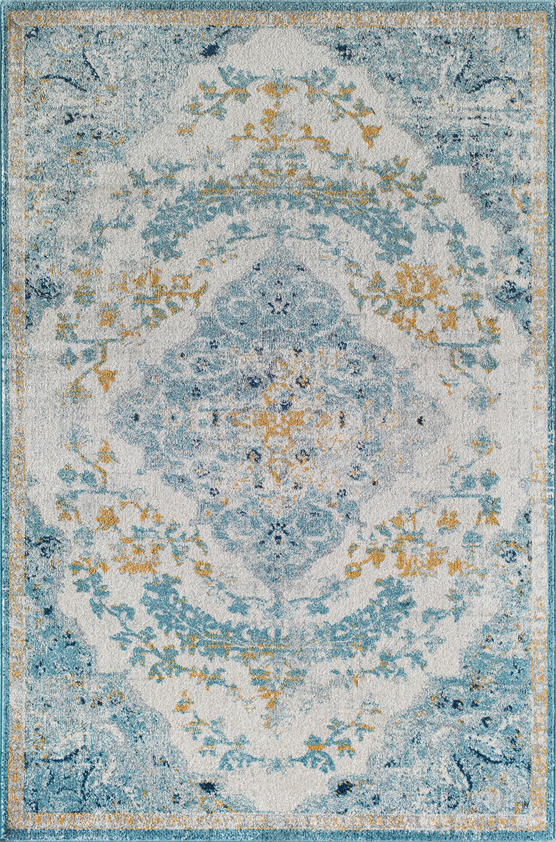 Makaira 5' x 7' Ivory Rug - Image 1