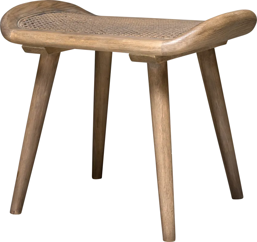 Glyndon Brown Accent Bench