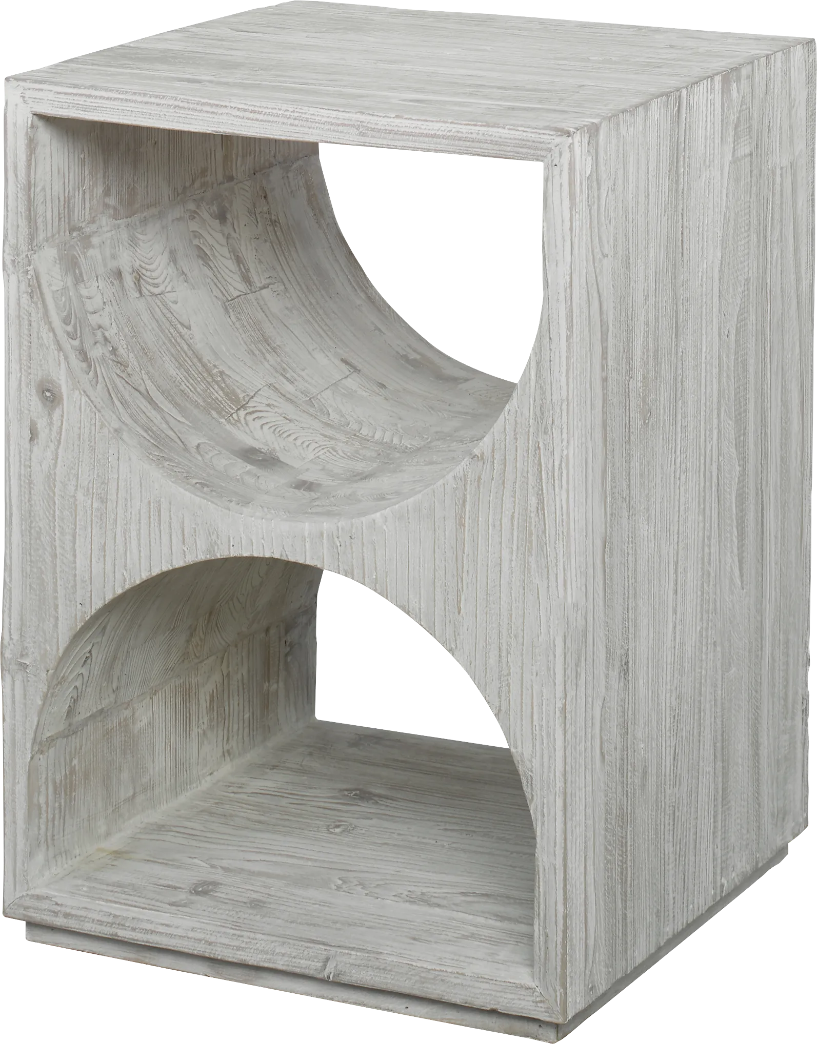 Allatoona White Accent Table