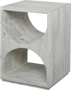 Allatoona White Accent Table