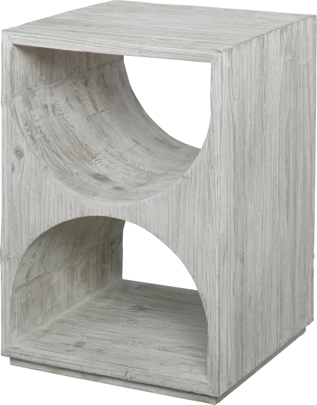 Allatoona White Accent Table