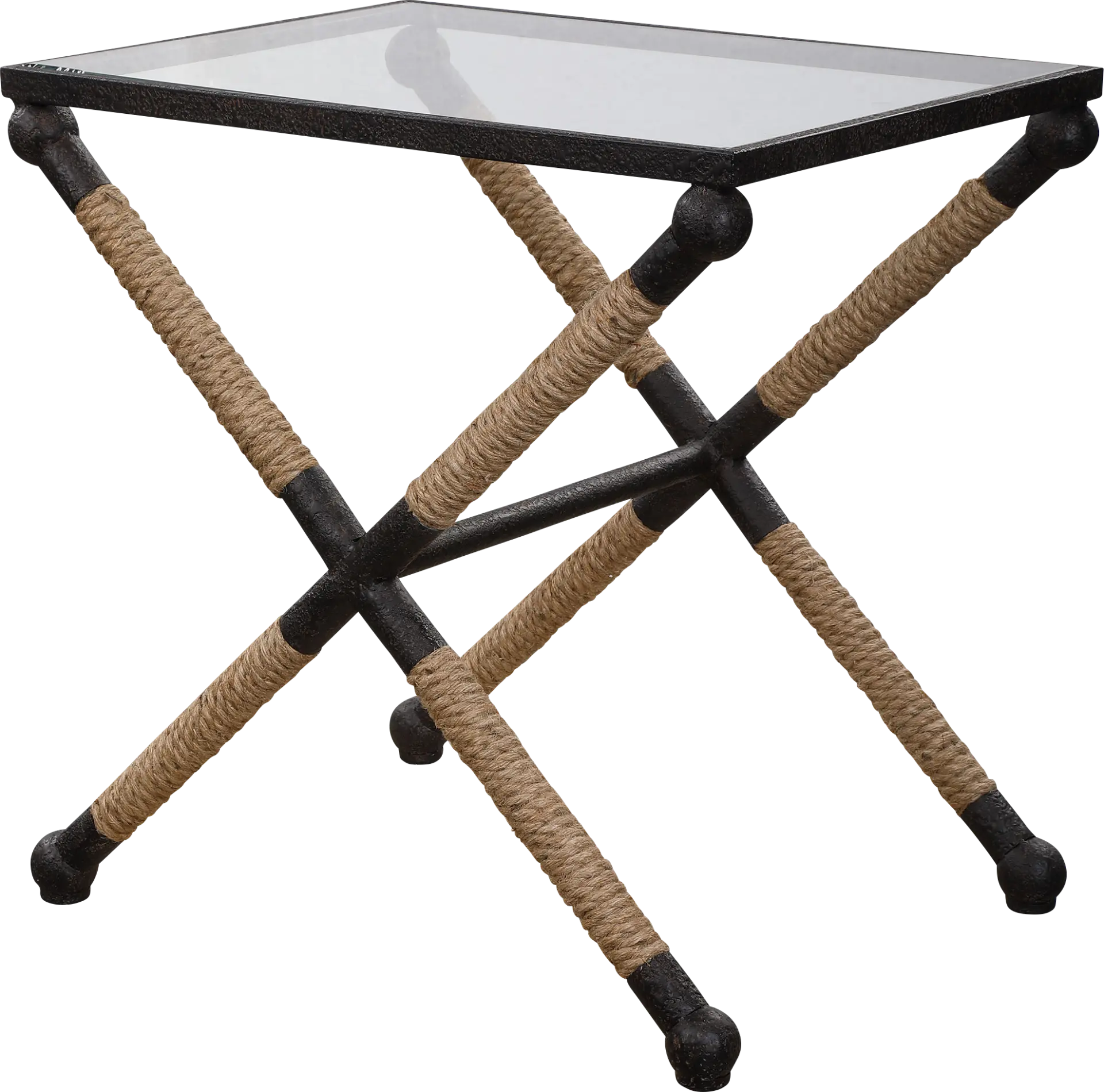 Berkten Black Accent Table