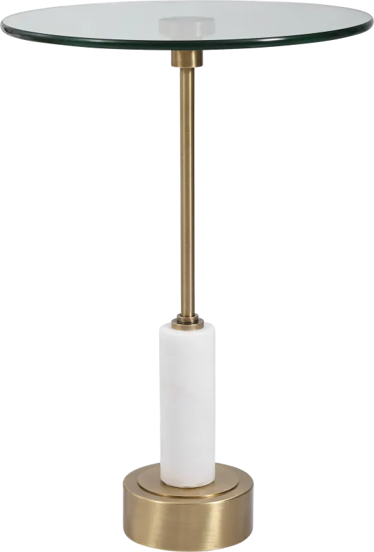 Culverstone Brass Accent Table