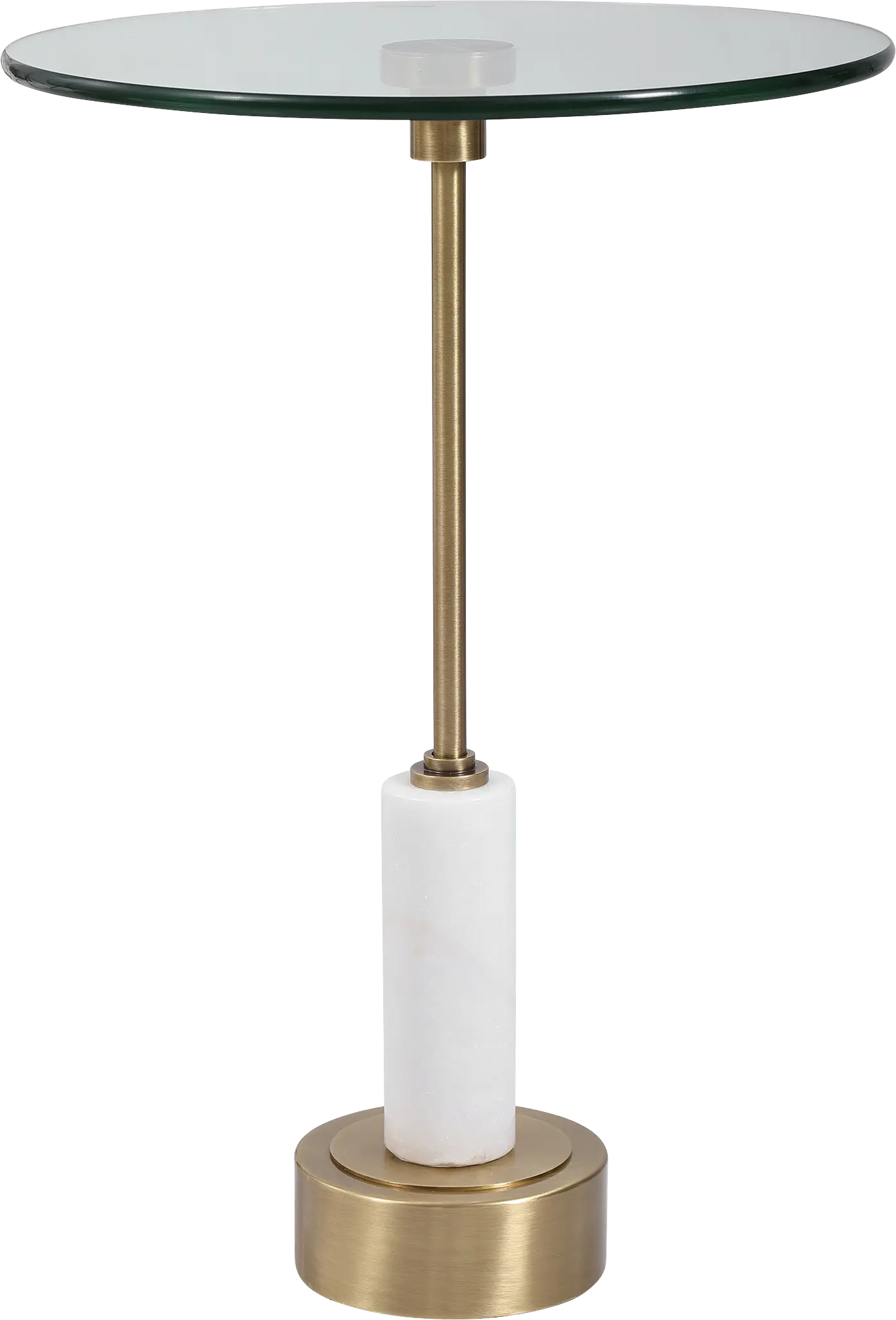 Culverstone Brass Accent Table