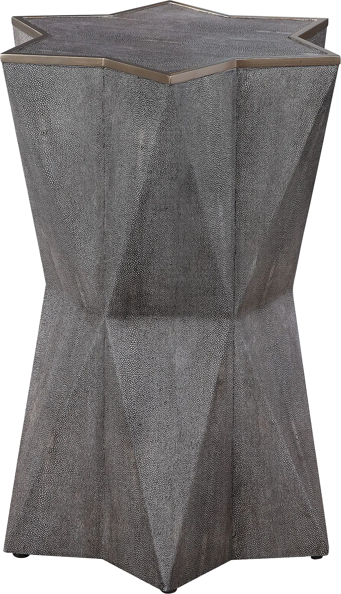 Shagbark Gray Accent Table