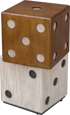 Hanarry Brown Accent Table