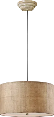 Calico Place Cappuccino Pendant